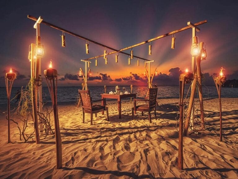 عشاء رومانسى