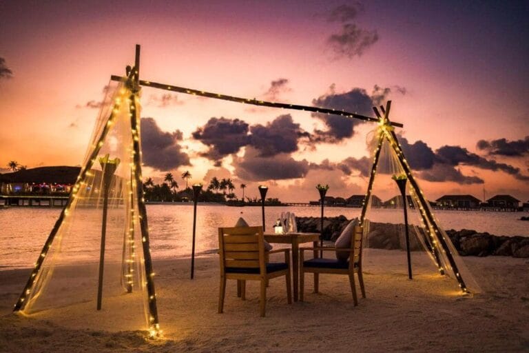 شهر العسل المالديف